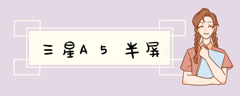 三星A5半屏,第1张