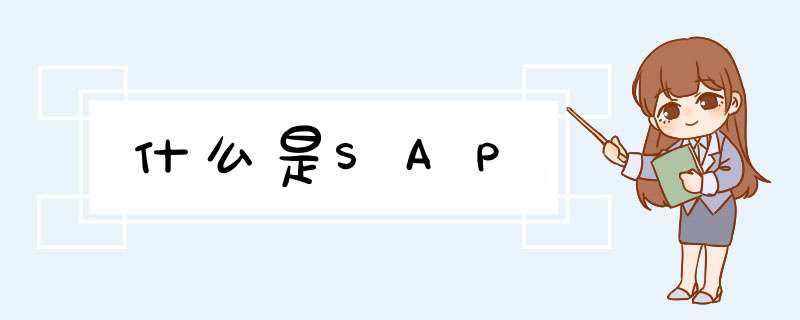 什么是SAP,第1张