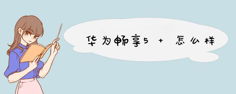 华为畅享5 怎么样,第1张