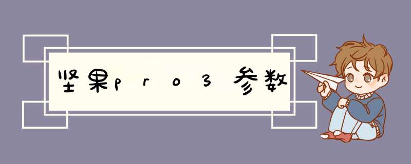 坚果pro3参数,第1张