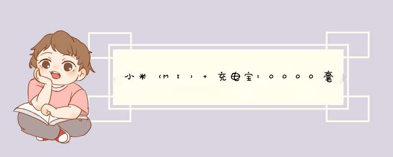 小米（MI） 充电宝10000毫安移动电源2大容量双向快充迷你轻薄便携手机充电器通用 银色（新版双输出）怎么样，好用吗，口碑，心得，评价，试用报告,第1张