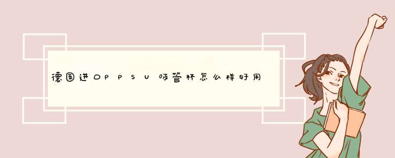 德国进口PPSU吸管杯怎么样好用吗？适合什么年龄,第1张