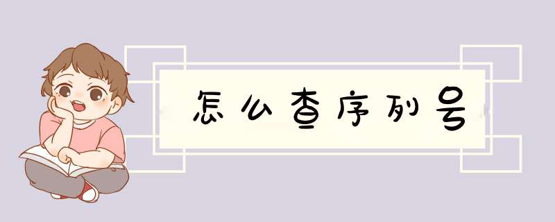 怎么查序列号,第1张