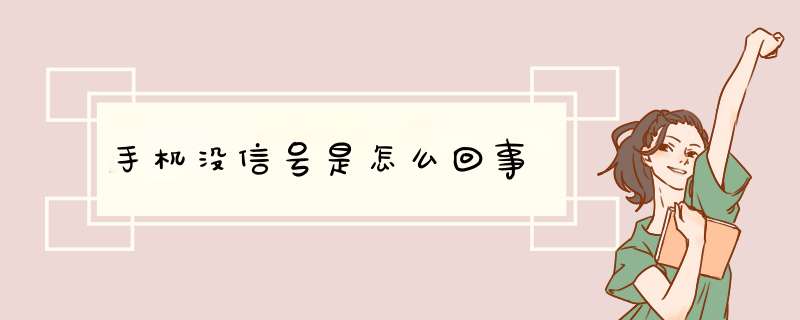 手机没信号是怎么回事,第1张