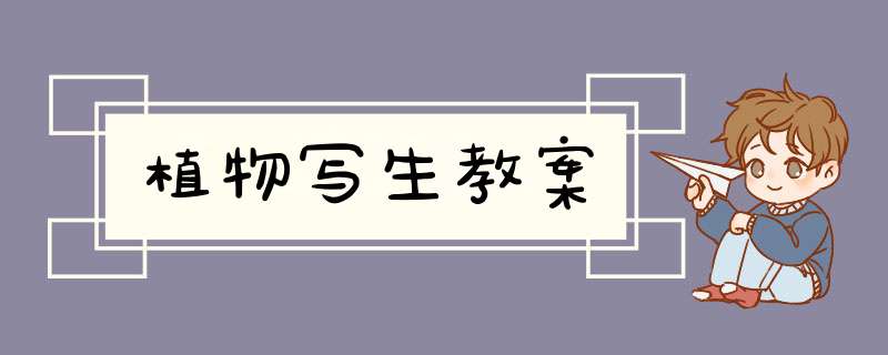 植物写生教案,第1张