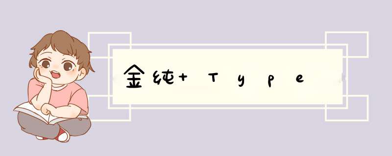 金纯 Type,第1张