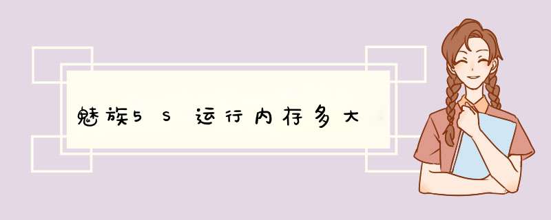 魅族5S运行内存多大,第1张