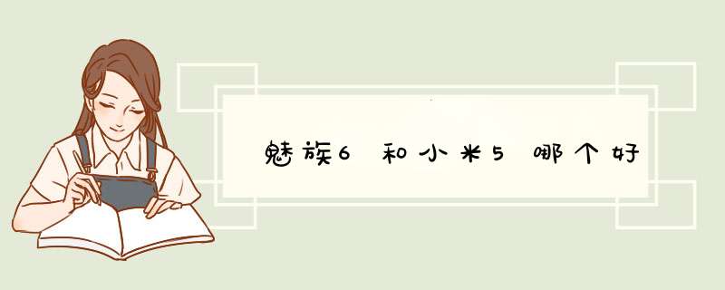 魅族6和小米5哪个好,第1张