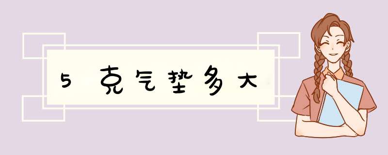 5克气垫多大,第1张