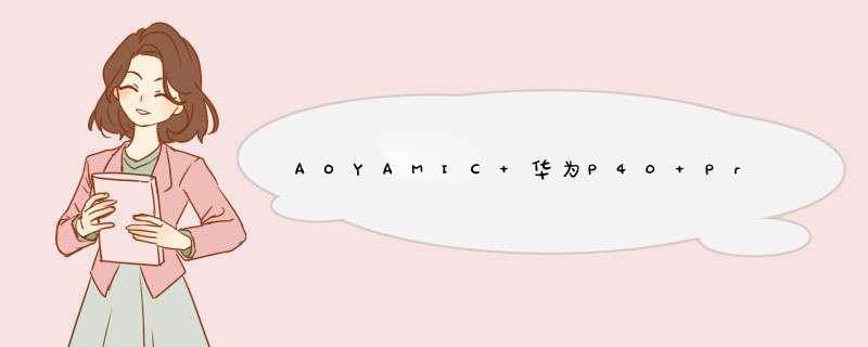 AOYAMIC 华为P40 Pro手机壳华为p40保护套中国风全包防摔硅胶个性男女透明撞色磨砂硬壳潮 华为p40【狮来运转】贈钢化膜 新款升级保护镜头国潮肤感壳,第1张