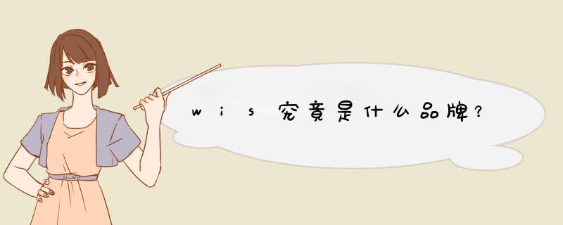 wis究竟是什么品牌？,第1张